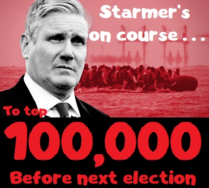 Starmer illegal migration Blank Meme Template