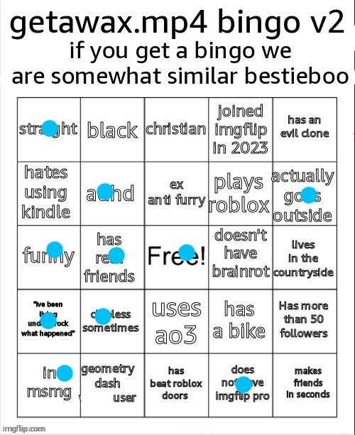 Wax my leg | image tagged in getawax bingo v2 5 txt,memes,msmg,bingo | made w/ Imgflip meme maker