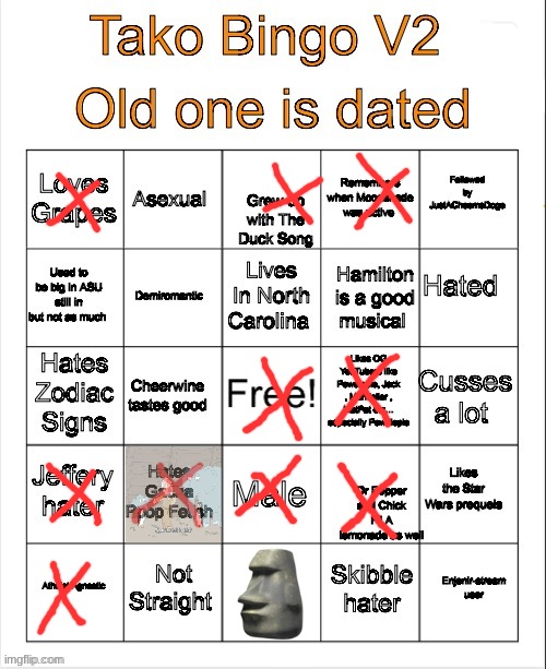 weird | image tagged in tako bingo v2 | made w/ Imgflip meme maker