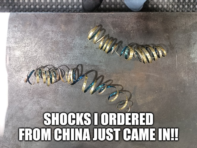 China shocks | SHOCKS I ORDERED FROM CHINA JUST CAME IN!! | image tagged in memes | made w/ Imgflip meme maker