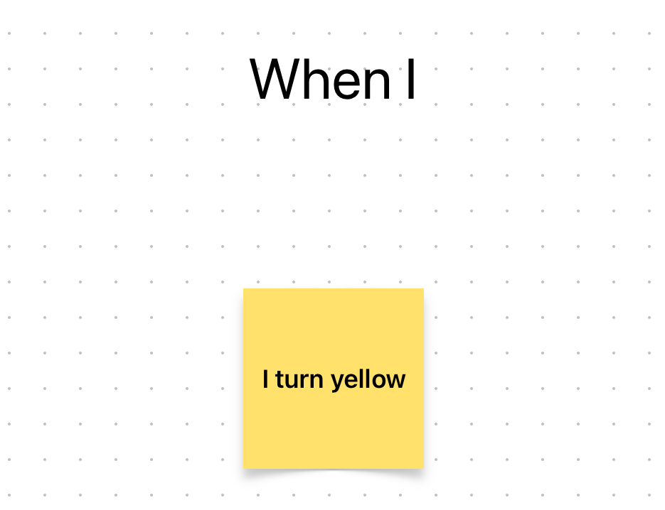 When I X, I t,urn yellow Blank Meme Template