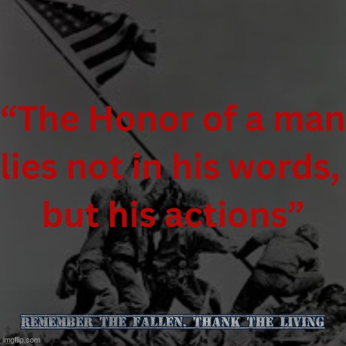 made this earlier today for veterans day | made w/ Imgflip meme maker