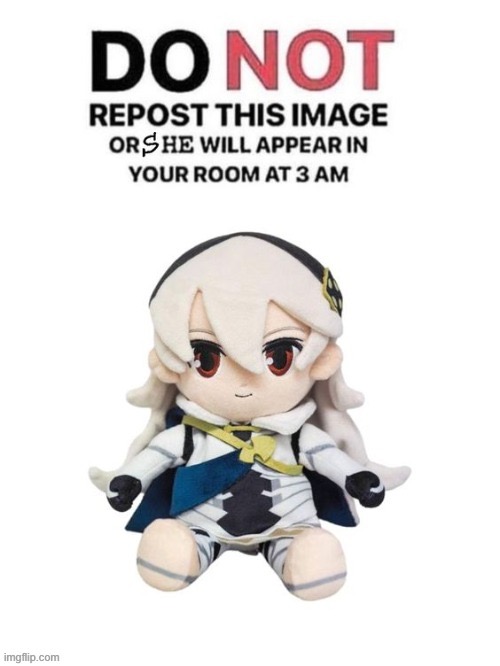 This woman won’t appear at my room, heh- | image tagged in repost this corrin,msmg,repost | made w/ Imgflip meme maker