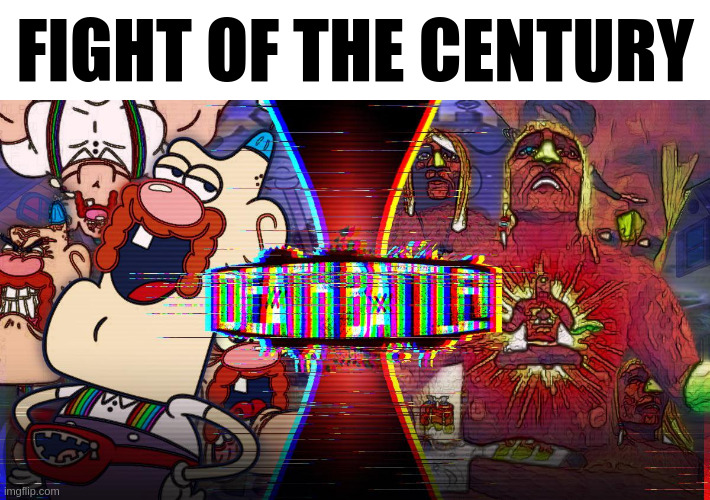 FIGHT OF THE CENTURY | made w/ Imgflip meme maker