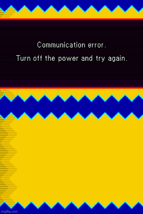 Sonic Colors DS Communication error - Imgflip