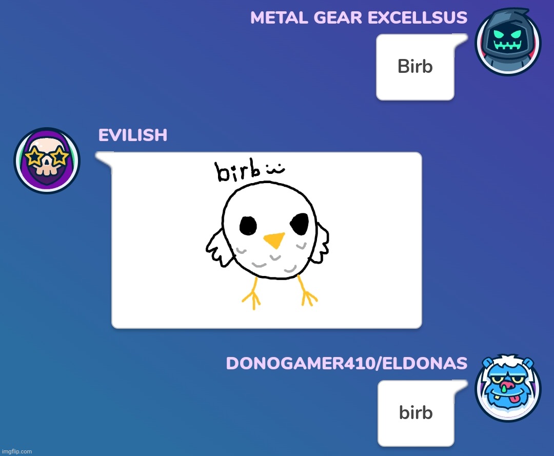 Birb :3 | made w/ Imgflip meme maker