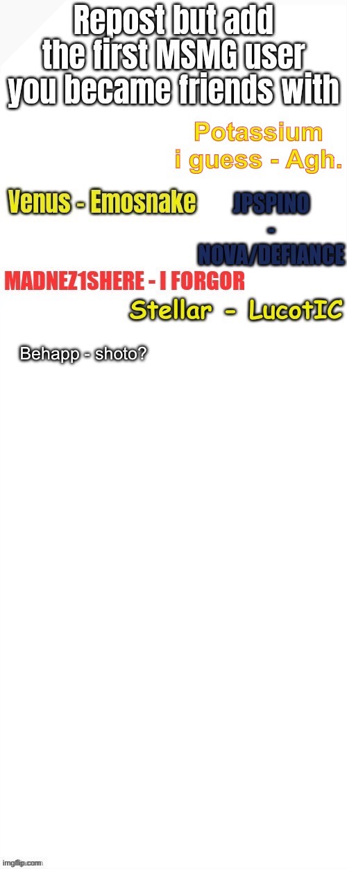 Behapp - shoto? | made w/ Imgflip meme maker