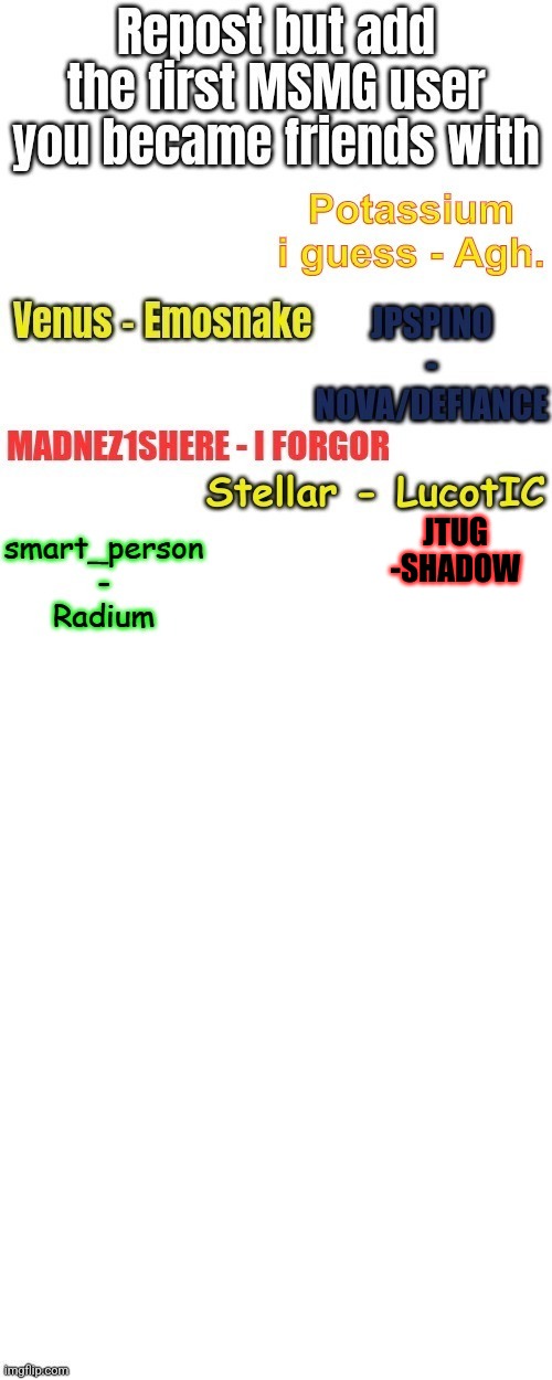 JTUG
-SHADOW | made w/ Imgflip meme maker