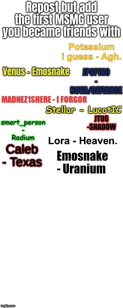 Emosnake - Uranium | made w/ Imgflip meme maker