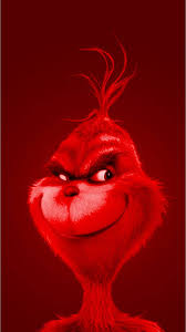 Red Grinch Blank Meme Template