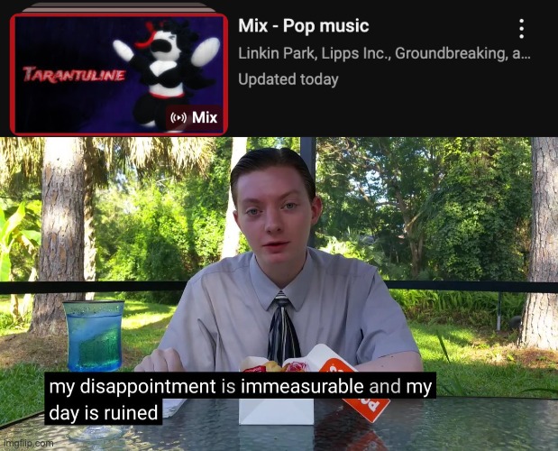 the absolute audacity | image tagged in my disappointment is immeasurable | made w/ Imgflip meme maker
