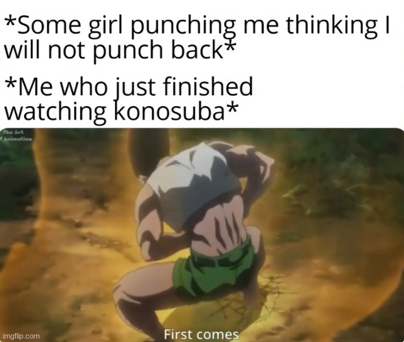 image tagged in konosuba | made w/ Imgflip meme maker