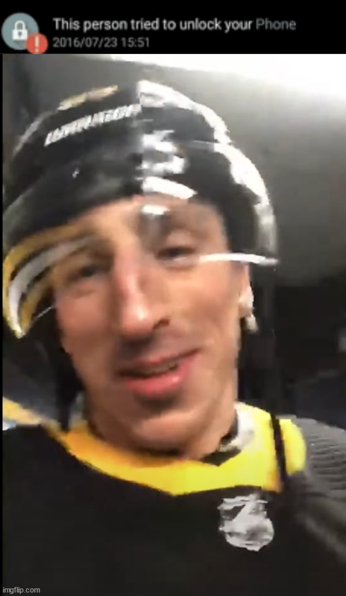 Unusual Capture | image tagged in nhl,brad marchand,iphone,this person tried to unlock your phone,hockey,boston | made w/ Imgflip meme maker