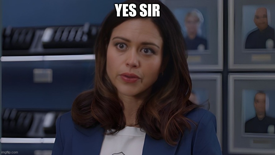 angela lopez | YES SIR | image tagged in angela lopez | made w/ Imgflip meme maker