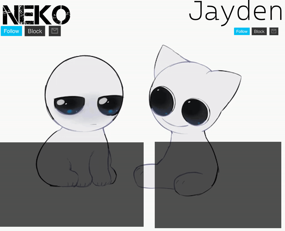 High Quality Jayden and Neko shared temp Blank Meme Template