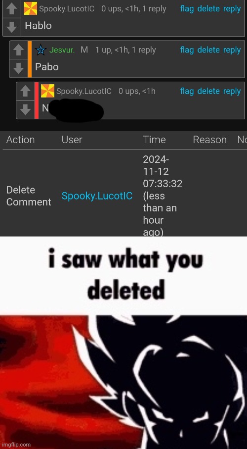 How hard is it to not say the n word. | image tagged in i saw what you deleted | made w/ Imgflip meme maker