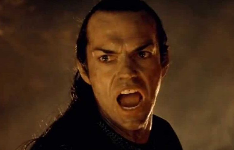 Elrond Cast It Into The Fire Blank Meme Template