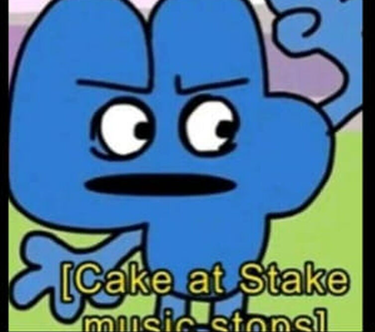 cake at stake music stops Blank Meme Template