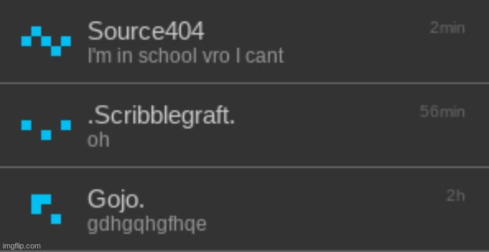 they're unironically communicating with each other :skull: | made w/ Imgflip meme maker