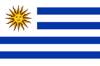 uruguay flag Blank Meme Template
