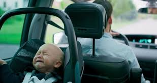 kid in a car crying Blank Meme Template