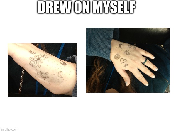 DREW ON MYSELF | made w/ Imgflip meme maker