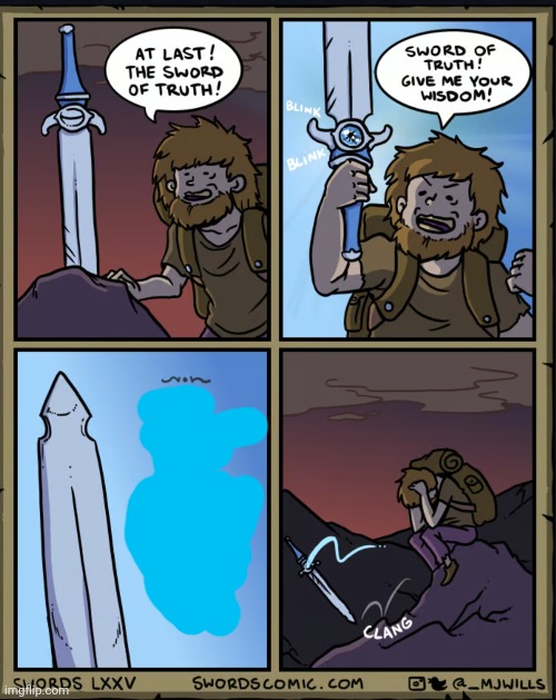 Sword of Truth Blank Meme Template