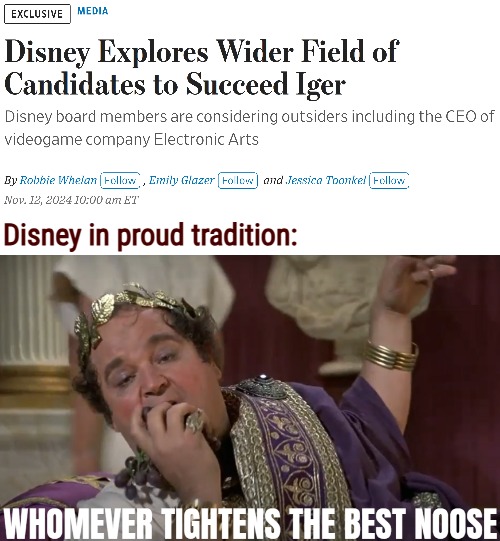 Disney in proud tradition: | image tagged in funny,disney,news | made w/ Imgflip meme maker