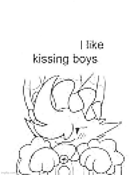 The pixels | I | image tagged in this person likes kissing boys | made w/ Imgflip meme maker