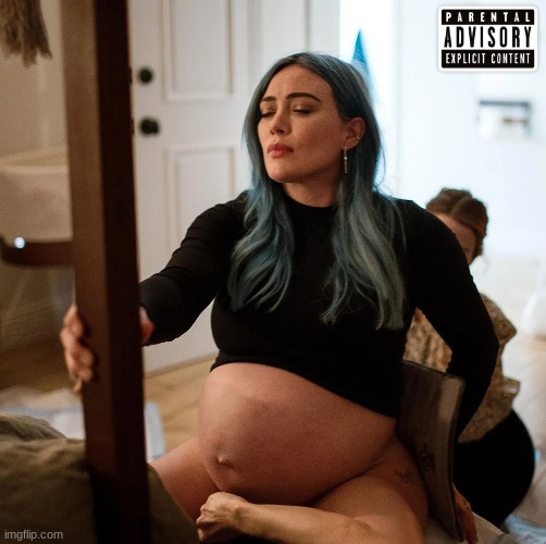 proof that anything can be an album cover pt. 3 | image tagged in pregnant,album | made w/ Imgflip meme maker