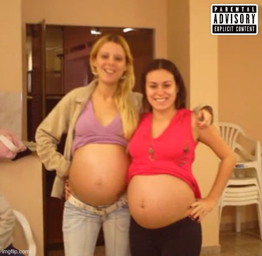 proof that anything can be an album cover pt. 4 | image tagged in pregnant,album | made w/ Imgflip meme maker