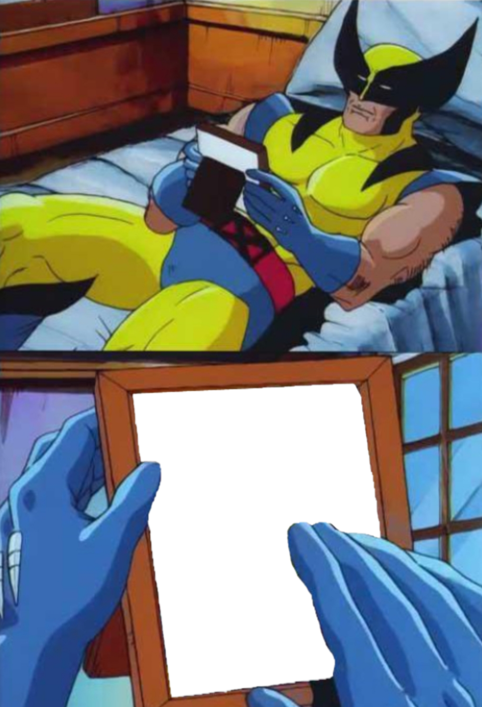 Wolverine Blank Meme Template