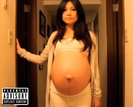 proof that anything can be an album cover pt. 7 | image tagged in pregnant,album | made w/ Imgflip meme maker