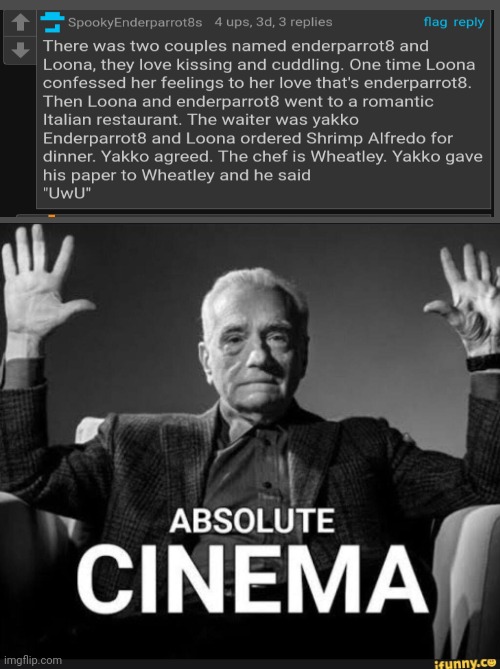 Absolute Cinema | image tagged in absolute cinema | made w/ Imgflip meme maker