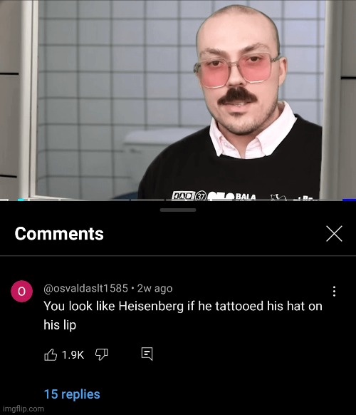 Heisenberg | image tagged in memes,reddit,rareinsults,heisenberg,waltuh | made w/ Imgflip meme maker