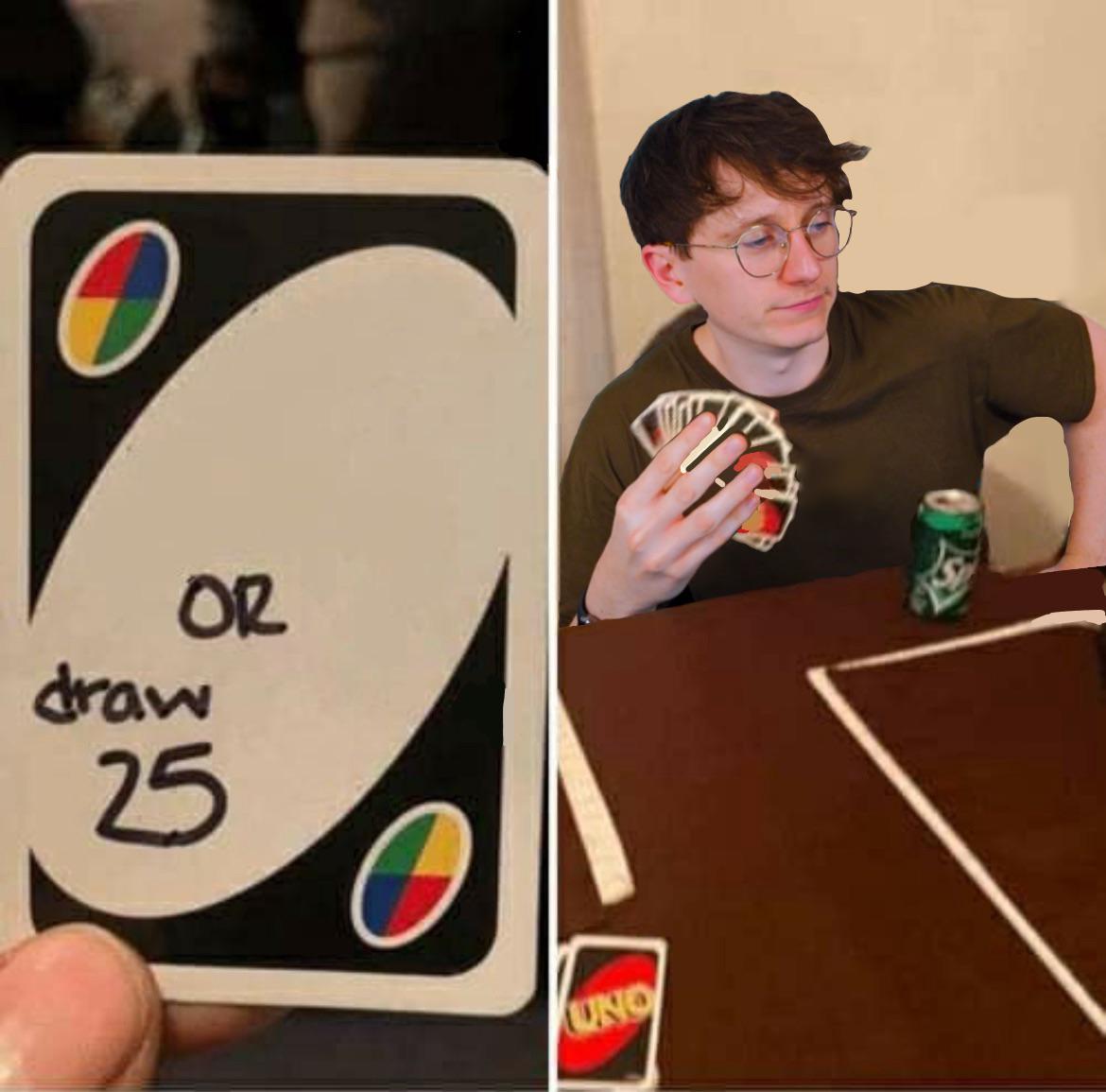 Jack uno meme template Blank Meme Template