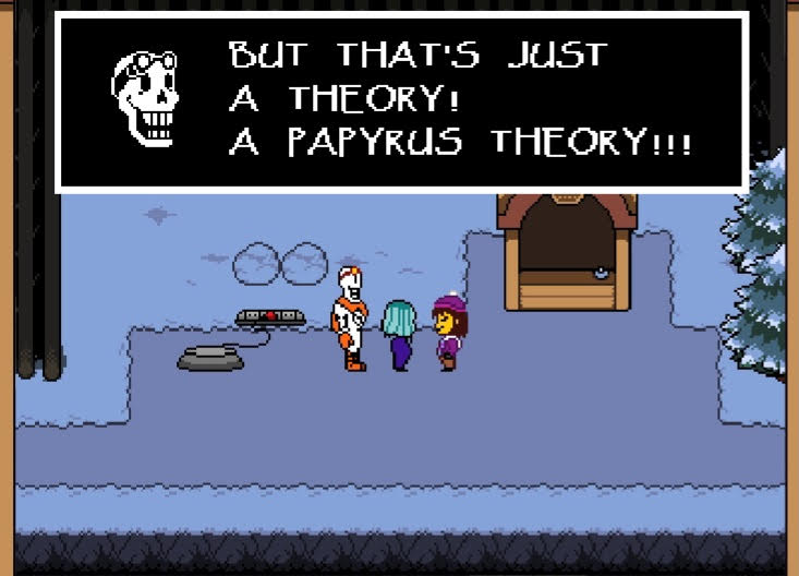 IF Papyrus - A Papyrus theory Blank Meme Template