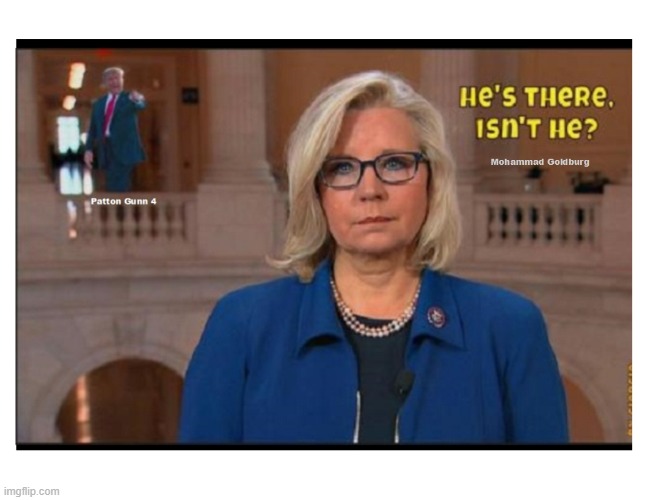 Trump Comes For Liz Cheney | image tagged in trump,liz cheney,democrats | made w/ Imgflip meme maker