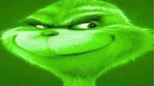 Green Grinch Blank Meme Template