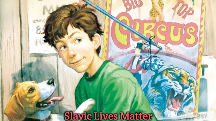 Encyclopedia Brown | Slavic Lives Matter | image tagged in encyclopedia brown,slavic,blm | made w/ Imgflip meme maker