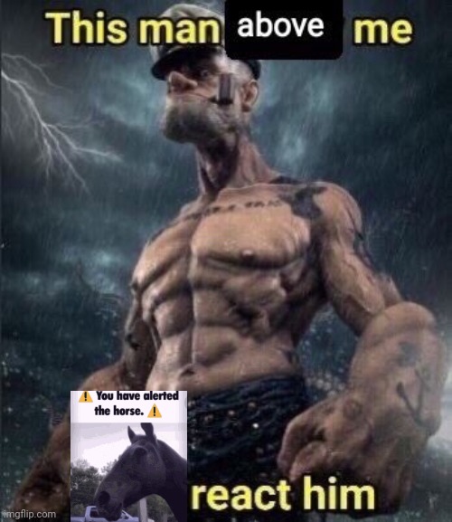 d | image tagged in this man above me fish react him | made w/ Imgflip meme maker