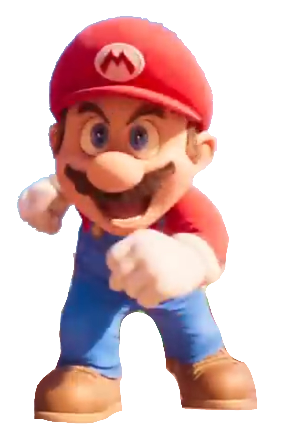 Mario is ready Blank Meme Template