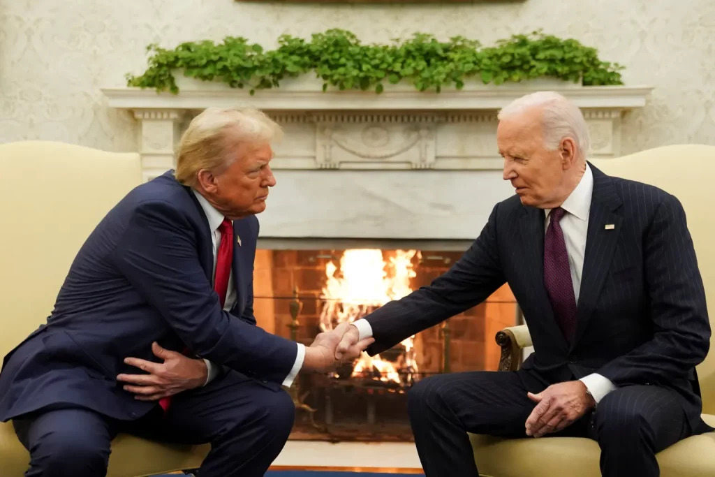 Trump Biden Blank Meme Template