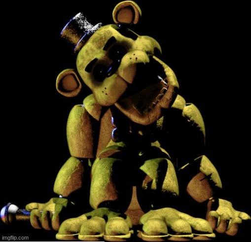 Golden freddy | image tagged in golden freddy | made w/ Imgflip meme maker