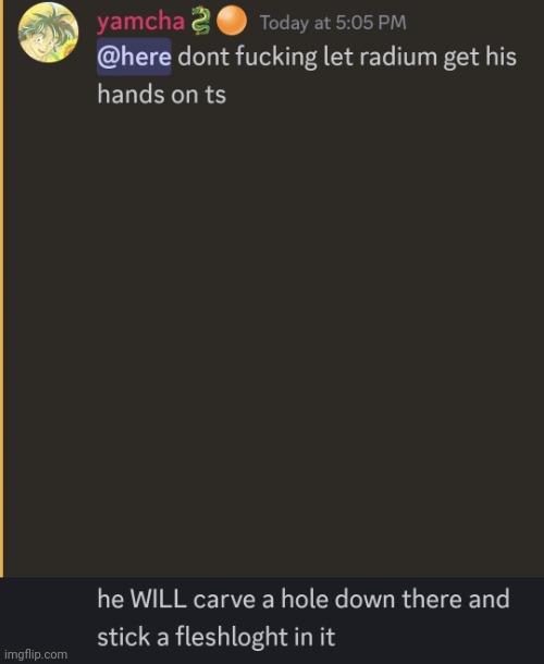 new temp lmaoaoaoa | image tagged in radium lore pt uhhh | made w/ Imgflip meme maker
