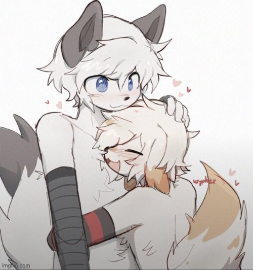 More cute art I found :3 (I love plaguing the stream with this omfg) | made w/ Imgflip meme maker