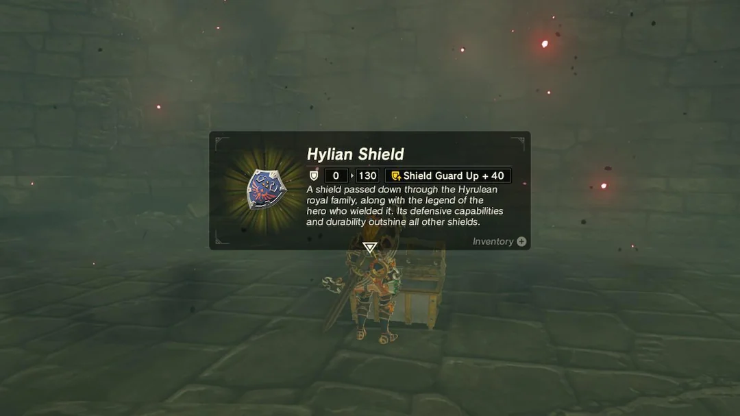 BotW Chest Opening Blank Meme Template