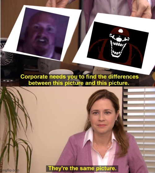 Another Caseoh lookalike | image tagged in memes,they're the same picture | made w/ Imgflip meme maker