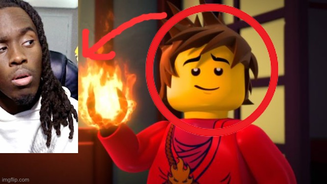 ninjago Kai the Show off | image tagged in ninjago kai the show off | made w/ Imgflip meme maker