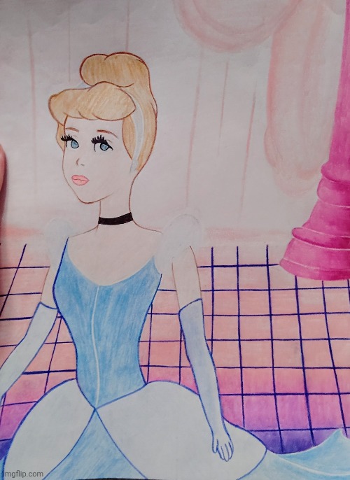 Cinderella drawing | image tagged in drawing,art,disney,disney princesses,cinderella,disney princess | made w/ Imgflip meme maker